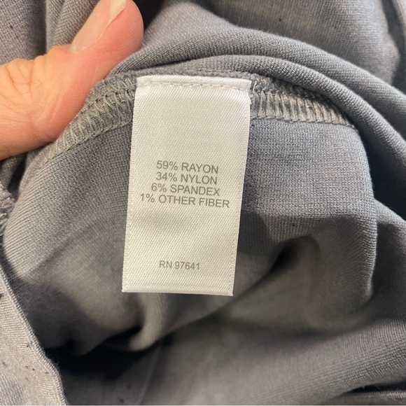 J Jill Gray 3/4 Length Sleeve Classic Mature Size Large Tall - Picture 9 of 16